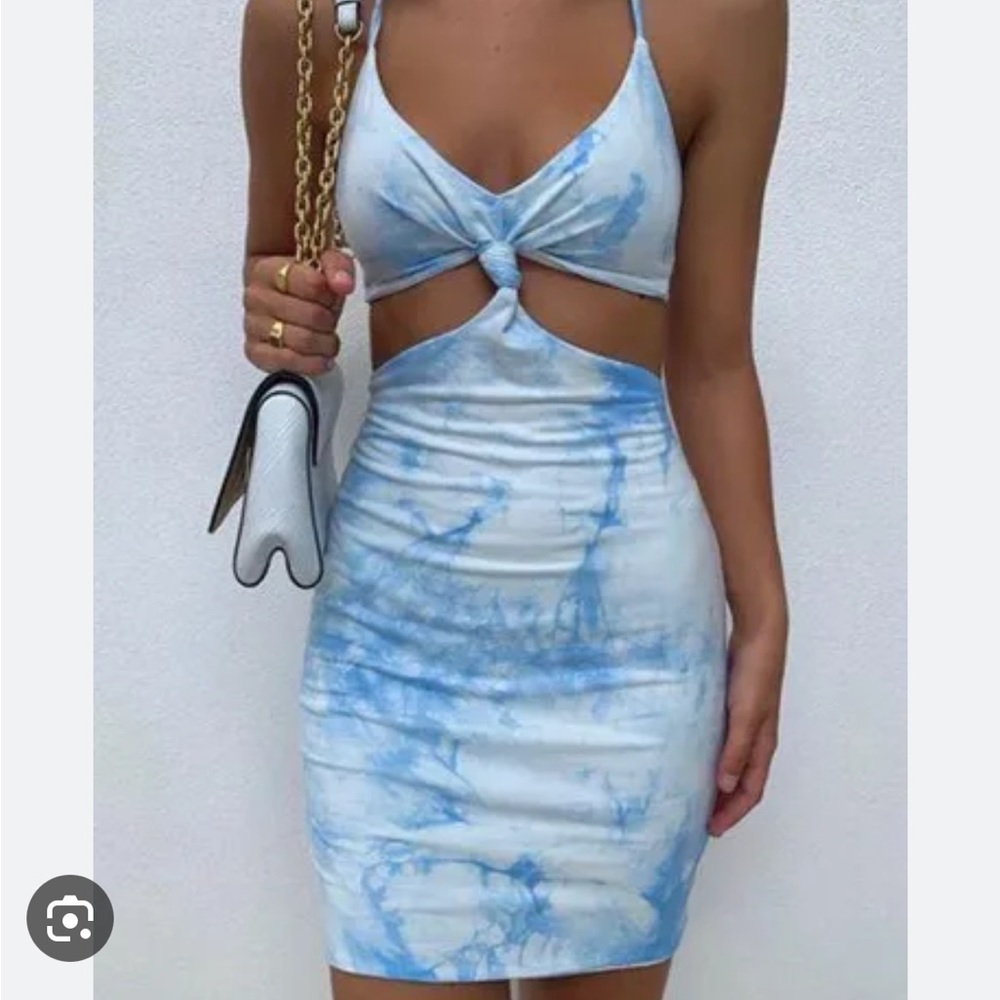 Tiger Mist tie dye dress